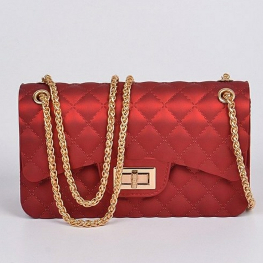 Classic Jelly Quilted Crossbody Bag